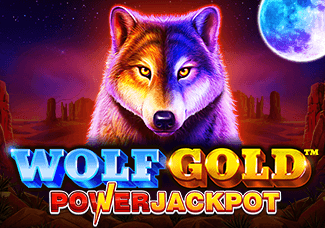 Wolf Gold Power Jackpot game screenshot